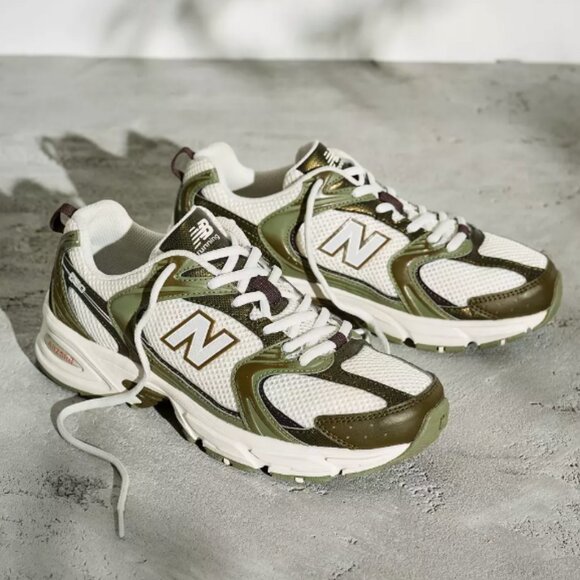 New Balance 530 "Special Editions" Casual Women Sneaker Shoes White Brown 6-10 - Picture 1 of 6